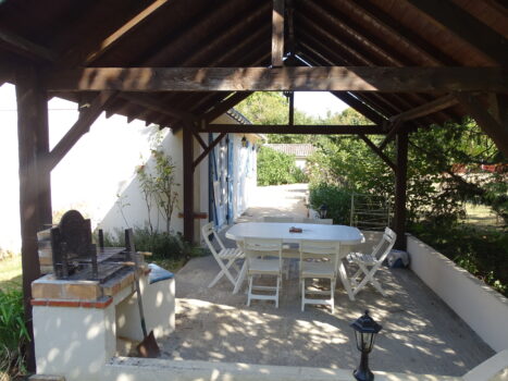 Terrasse couverte