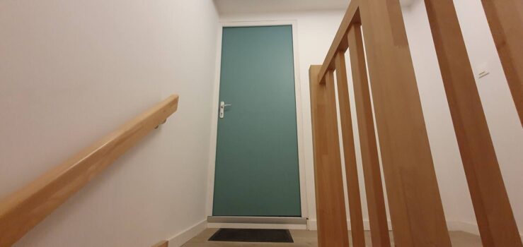 entrée chambre verte